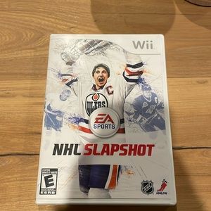NHL slapshot